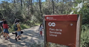 Més de 300.000 visitants anuals al Parc de la Serralada Litoral