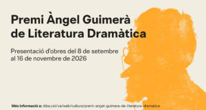 S’obre la segona edició del Premi Àngel Guimerà de literatura dramàtica
