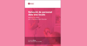 Nou manual de suport per a tribunals de selecció de personal dels ajuntaments