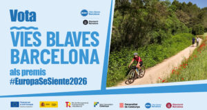 S’obre la votació popular per als premis #EuropaSeSiente 2026 amb les Vies Blaves de Barcelona com a candidata